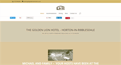 Desktop Screenshot of goldenlionhotel.co.uk