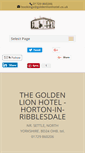 Mobile Screenshot of goldenlionhotel.co.uk